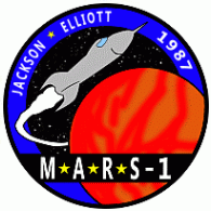 Cave Women on Mars - MARS-1 Mission Patch